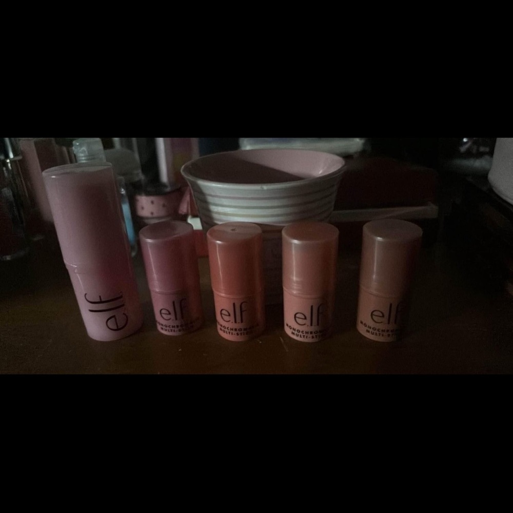 ELF Pink Blush Collection Radiant Makeup